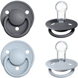 Bibs duda varalica - silikon De Lux (silikon) - Iron/Baby Blue BIBS-LUX-IBB Cijene