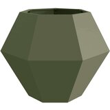vidaXL Sadilica Maslinasto zelena 100 x 100 x 80 cm Čelik | shoptok.hr