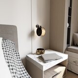 Zidna lampa MOTIF 1xE27/15W/230V crna/zlatna | Eponuda.com