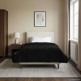  Zimska posteljnina Črna 140 x 220 cm Mikrofibra in Teddy flis, (5000284341) | Shoptok.si