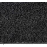  Otirač crni 90 x 150 cm čupavi od kokosovih vlakana | shoptok.hr