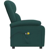  Električni masažni stol temno zeleno blago, (20939667) | Shoptok.si