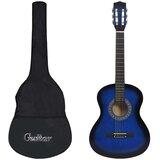  Klasična gitara za početnike s torbom plava 3/4 36 " | shoptok.hr
