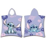 Jerry Fabrics Vijoličen otroški kopalni plašč iz frotirja Lilo and Stitch – Cene