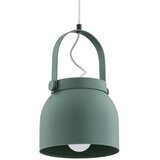  Argon 8283 - Luster na sajli LOGAN 1xE27/15W/230V, prečnik 20 cm, zelena | Eponuda.com