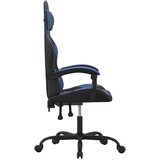  Igraća stolica crno-plava od umjetne kože | shoptok.hr