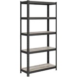 Songmics Regal GLR050B11, 5 delni, (200 x 100 x 50 cm), črn | Shoptok.si