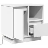  Noćni ormar 2 pcs Bijelo 50 x 34,5 x 50 cm. Konstruirano drvo | shoptok.hr