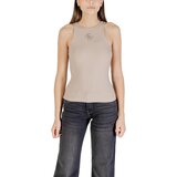 Guess Majice brez rokavov SL ROUND NK GUENDALINA W4RP43 KAZH2 Bež | Shoptok.si