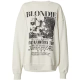 Top Shop Majica 'Graphic License Blondie' ecru / antracit / črna