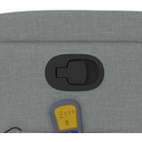  Masažni naslonjač od tkanine svjetlosivi | shoptok.hr
