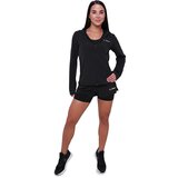 GymBeam ženska jakna za trčanje pulse black