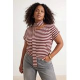 Trendyol ženska bluza Tbbss26Af00141, bordo | Eponuda.com
