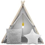 Nukido dječji šator wigwam sivi | shoptok.hr