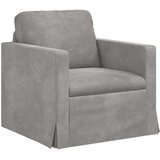 SOFA Svijetlo siva 78 x 78 x 80 cm Baršun | shoptok.hr