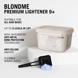 Schwarzkopf Professional Blondme Premium Lightener 9+ posvetlitveni puder za blond lase 450 g | Shoptok.si