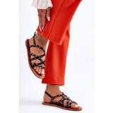 Boto Women's Sandals With Ornaments Black Alemona | ePonuda.com