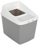 zooplus Mačje stranišče Big Box - Siva Cene