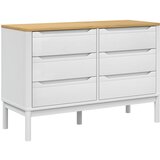Furnova Predalnik FLORO bela trdna borovina, (21950605) | Shoptok.si