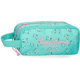 PepeJeans Nora prazna pernica sa 3 pregrade - tirkizna ( 60.447.42 ) Cene