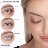 Nanolash DIY Eyelash Extensions set za podalj&amp;scaron;evanje trepalnic doma Harmony BROWN 36 kos Slike