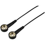 TRU COMPONENTS TC-12358916 ESD kabel za uzemljenje crna 3.6 m pritisni gumb 10 mm, pritisni gumb 10 mm pritisni gumb 1 | Eponuda.ba