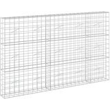  Gabion s žicom debljine 5 mm i mrežom 10x10 cm 250x20x150 cm | shoptok.hr