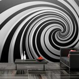  Tapeta XXL - Black and white swirl 550x270 Cijene