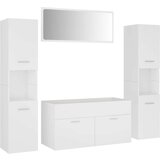  Set kupaonskog namještaja od iverice bijeli | shoptok.hr