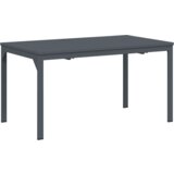  Set za obedovanje u vrtu 7 pcs Crna Veliki Metal | shoptok.hr