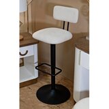 Mauro Ferretti Bel/črn barski stol z nastavljivo višino (višina sedeža 61 cm) Tina – | Shoptok.si