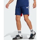 Adidas Sportske hlače 'Tiro 25 Essentials' morsko plava / svijetlo crvena / bijela | shoptok.hr