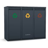 Klarstein Organizer 3 koši za smeti | 45 litrov | 3 koši za smeti | odporen na vonj | Shoptok.si