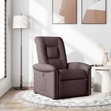  Naslanjač temno rjavo blago, (21824720) | Shoptok.si