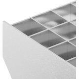  Rešetkasta stepenica 70 x 24 x 7 cm od pocinčanog čelika | shoptok.hr