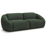 Bobochic Paris Zelena sedežna garnitura iz rebrastega žameta 250 cm Tina – | Shoptok.si
