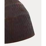Kave Home Crna viseća svjetiljka s drvenim sjenilom ø 15 cm Amire – | shoptok.hr