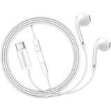 Oem Mayaxess, Žične USB-C slušalke z vgrajenim mikrofonom za Pixel 7, Bela, (5000299390) | Shoptok.si