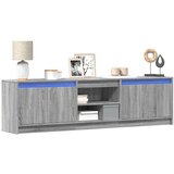 vidaXL TV ormarić s LED svjetlima boja hrasta 180x34x50 cm drveni | shoptok.hr