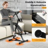  Trenažer za seniorje, fitnes naprava za roke, noge 43-53 x 45 x 87-100 cm, črna + oranžna | Shoptok.si