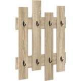 vidaXL Nadwyčajna obešalnik za plašče Sonoma Oak 60 x 3 x 82 cm | Shoptok.si