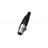 Konektor Mini-XLR MONACOR XLR-307/J Ženski