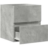 vidaXL Omarica za umivalnik betonsko siva 41x38,5x45 cm inženirski les | Shoptok.si