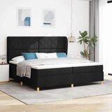  Podna opruga s madracem Tamno siva 90x190 cm Crna 200 x 200 cm | shoptok.hr