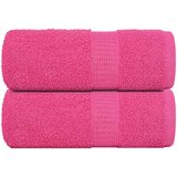 vidaXL Ručnici za goste FROGN 2 kom. Roza 30x50 cm 360 g/m² - Ružičasta 30 x 50 cm 2 | shoptok.hr