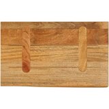 Stolna Mizna plošča z naravnim robom 40x20x3,8 cm trden mangov les, (21412199) | Shoptok.si