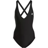 ADIDAS SPORTSWEAR Sportski kupaći kostim '3-Stripes' crna / bijela