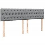  Krevet s oprugama i madracem svjetlosivi 200 x 200cm od tkanine | shoptok.hr