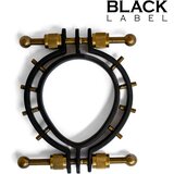 Black Label Pussy Clamp 2.0 with Spikes Black-Gold Cene