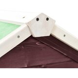  Kavez za zečeve boja kave i bijela 140 x 63 x 120 cm jelovina | shoptok.hr
